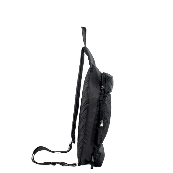 Lug Hovercraft Sling Bag-Black-NWT - Picture 2 of 10